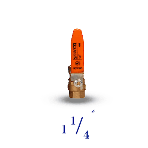 شیر گازی استارکو سایز 1,1-4 اینچ